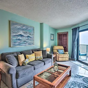 Ocean-view With Balcony On Daytona Beach! Apartment
